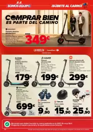 Folleto Carrefour Página 72: Olsson-and Brothers Casco Urban €25,90, Toplife casco adulto €15,90
