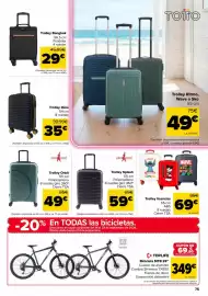 Folleto Carrefour Página 75: John travel trolley splash €59,00, Trolley Bangkok €29,00