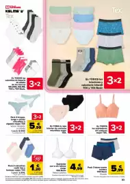 Folleto Carrefour Página 83: Tex bragas €5,99, Tex basic pack 3 bóxer punto hombre €5,99