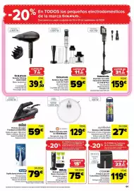 Folleto Carrefour Página 91: Xiaomi robot aspirador S40 EU BHR084AEU €129,00, Nutribullet batidora nbp003nbl €27,00