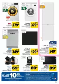 Folleto Carrefour Página 93: Beko lavavajillas bdfn26430x €349,00, LG Microondas MH6032GAS €89,00