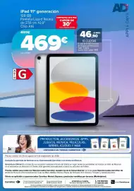 Folleto Carrefour Página 5: IPad 11ª generación €469,00