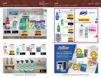 Folleto Plusfresc Página 11: Asevi netejador mio conc. ph neutre i mascotes per €1,05, Flota detergent gel €2,49
