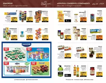 Folleto Plusfresc Página 3: Activia amb Fruites / 0% amb Fruites, Danet Natilles
