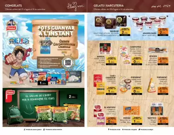Folleto Plusfresc Página 5: Magnum gelat frac, intense 70% dark o double xocolata €2,49