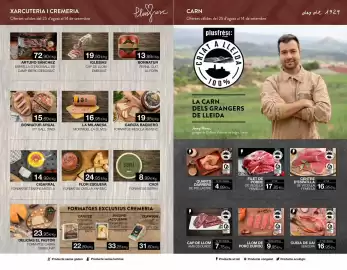Folleto Plusfresc Página 9: Rivoire-jacquemin formatge comté dop €33,25, Filet de pobres de vedella femella €17,85