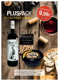 Folleto Plusfresc Página 1: Deleitum - vi + formatge + 1 pien €9,99