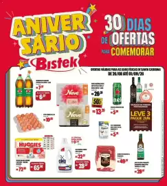 Encarte Bistek Supermercados semana 35 Página 1: Lava roupas liquido omo 3 litros €28,97, Entrecote maturatta €49,97