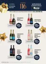 Encarte Bistek Supermercados Página 2: Espumante salton zero álcool €22,99, Espumante salton €29,99