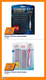 Action folder week 35 Pagina 18: Dames of heren scheermesjes €2,49, Dames of heren scheermesjes €2,49