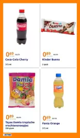 Action folder week 35 Pagina 21: Tayas Damla tropische vruchtensnoepjes €0,89, Kinder bueno €0,89