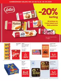 Alvo folder Pagina 11: Magnum mini €4,19, Tony's Chocolonely filled €2,99