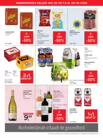 Alvo folder Pagina 13: Vedett extra null €8,88, Pils Jupiler bak €38,78