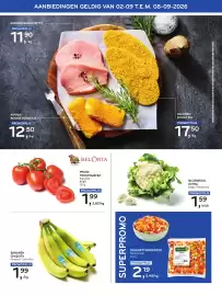 Alvo folder Pagina 5: Bloemkool extra €1,59, Pruim-trostomaten €1,99