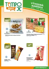 TEMPO leták | Tempo Strana 11: Tip Frost kuřecí obalované stripsy premium €189,99, Don Peppe Originale Šunková €64,99