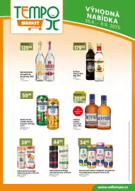 TEMPO leták | Tempo Strana 9: Republica alkoholické koktejly vybrané druhy €44,99