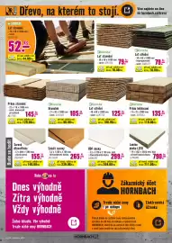 Hornbach leták Strana 3: HDF deska €299,00, Lamino deska LDTD €790,00