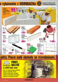 Hornbach leták Strana 5: Luxfera sklenená tvárnice €75,00, Wienerberger Překlad Porotherm €278,00