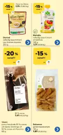 Bio Planet folder Pagina 11: Danival volledig assortiment Les Graines Express €3,95, Vivani pure chocolade €3,65