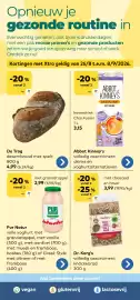 Bio Planet folder Pagina 4: Desembrood met spelt €4,99, Dr. Karg's volledig assortiment knäckebröd €3,99