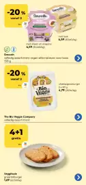 Bio Planet folder Pagina 6: Veggitude groenteburger €1,69, Champignonburger €4,79