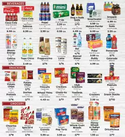 Sunset Foods weekly ad week 35 Page 4: Coca-Cola €6,99, Cheerios €8,00