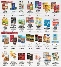 Sunset Foods weekly ad week 35 Page 5: Against The Grain Pizza €9,99, Once Again Organic Peanut Butter €5,99