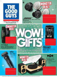 The Good Guys catalogue week 35 Page 8: BRAUN Series 5 Electric Shaver - Mint, Marley Revolution Turntable with Speakers