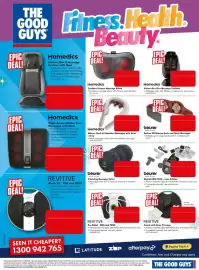 The Good Guys catalogue week 35 Page 7: Homedics Shiatsu Neck & Shoulder Massager with Heat - Grey