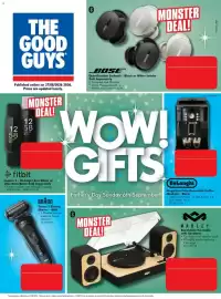 The Good Guys catalogue week 35 Page 8: BRAUN Series 5 Electric Shaver - Mint, Marley Revolution Turntable with Speakers