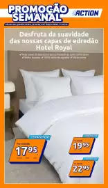 Folheto Action semana 35 Página 1: Capas de edredão hotel royal €17,95