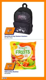 Folheto Action semana 35 Página 13: Mochila K-Pop Demon Hunters €4,95, Rebuçados Roshen €1,79