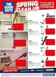 The Good Guys catalogue week 35 Page 3: Dyson V8 Cyclone Cordless Vacuum €699,99