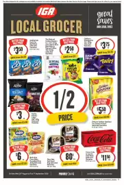 IGA catalogue week 35 Page 1: Dine Wet Cat Food Varieties €0,80, Kettle Potato Chips €3,00
