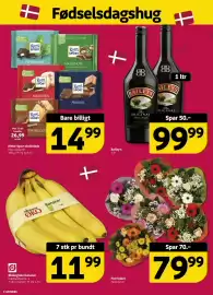 Løvbjerg tilbudsavis uge 35 Side 8: ØKO bananer €11,99, Ritter Sport chokolade €14,99