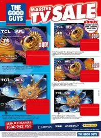 The Good Guys catalogue week 35 Page 5: TCL 85" C7L Premium SQD-Mini LED Google TV with Gemini 2026