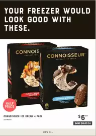 Adelaide's finest catalogue week 35 Page 8: Connoisseur Ice Cream 4 Pack €6,00