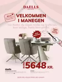 Daells Bolighus tilbudsavis Side 1: Daells spisebordsstol med armlæn €5.648,00