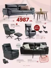 Daells Bolighus tilbudsavis Side 18: Sitwell drejestol inkl. fodskammel €2.932,00, Sitwell sofa €4.987,00
