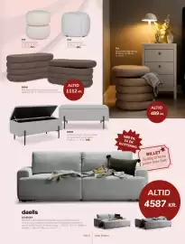 Daells Bolighus tilbudsavis Side 21: Daells sovesofa €4.587,00, Bænk €489,00