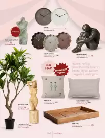 Daells Bolighus tilbudsavis Side 22: Pude striber rose €29,00, Vægur Flower €29,00