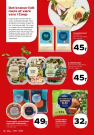 Kvickly tilbudsavis uge 35 Side 11: Coop røget-, gravad laks, rejer eller krebsehaler €49,00, Coop kalkun cordon bleu €32,00