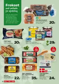 Kvickly tilbudsavis uge 35 Side 14: Coop sild €29,00, Coop bagels Cheddar Chili €20,00