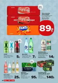 Kvickly tilbudsavis uge 35 Side 32: Heineken eller Royal øl €95,00, Carlsberg eller Tuborg €140,00