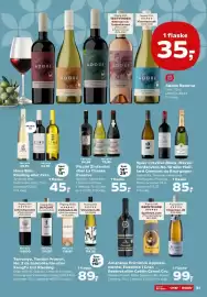 Kvickly tilbudsavis uge 35 Side 35: Piccini Zinfandel eller La Chasse Reserve €55,00, Hans Baer Riesling eller Cero €45,00