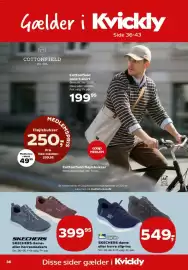 Kvickly tilbudsavis uge 35 Side 40: Skechers slip-ins €549,00, Skechers skechers dame- eller herresneakers €399,95