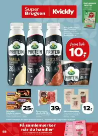 SuperBrugsen tilbudsavis uge 35 Side 1: Coop hakket oksekød €39,00, Gårdlykke pålæg €12,00
