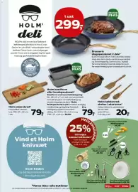 SuperBrugsen tilbudsavis uge 35 Side 39: Holm skærebræt €79,00, Brasserie stegepandesæt 2 dele €299,00