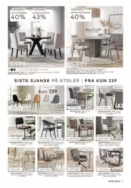Skeidar kundeavis Side 19: Celina spisestol €1.299,00, Edgar spisestol €2.999,00
