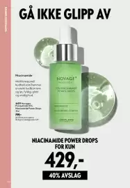 Oriflame katalog Side 106: Novage+ Niacinamide Power Drops €429,00